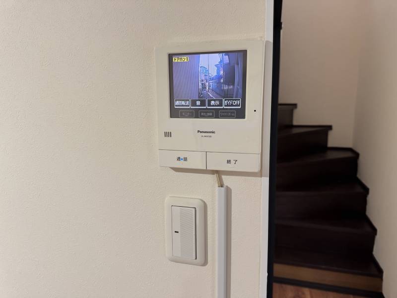 大型液晶テレビドアホン