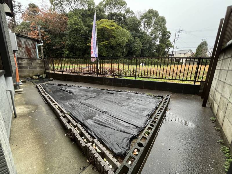 眺めが良い裏庭でBBQも如何？