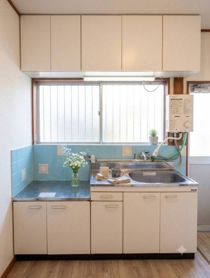 自宅でカフェ気分！清潔で明るいキッチン！