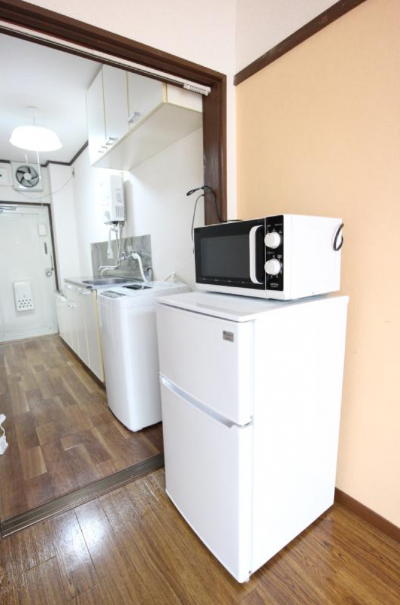 冷蔵庫、電子レンジ、洗濯機はレンタル家電としてご利用できます