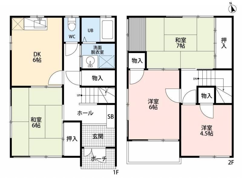 4DKの間取は超希少！家族でも広く使えます♪