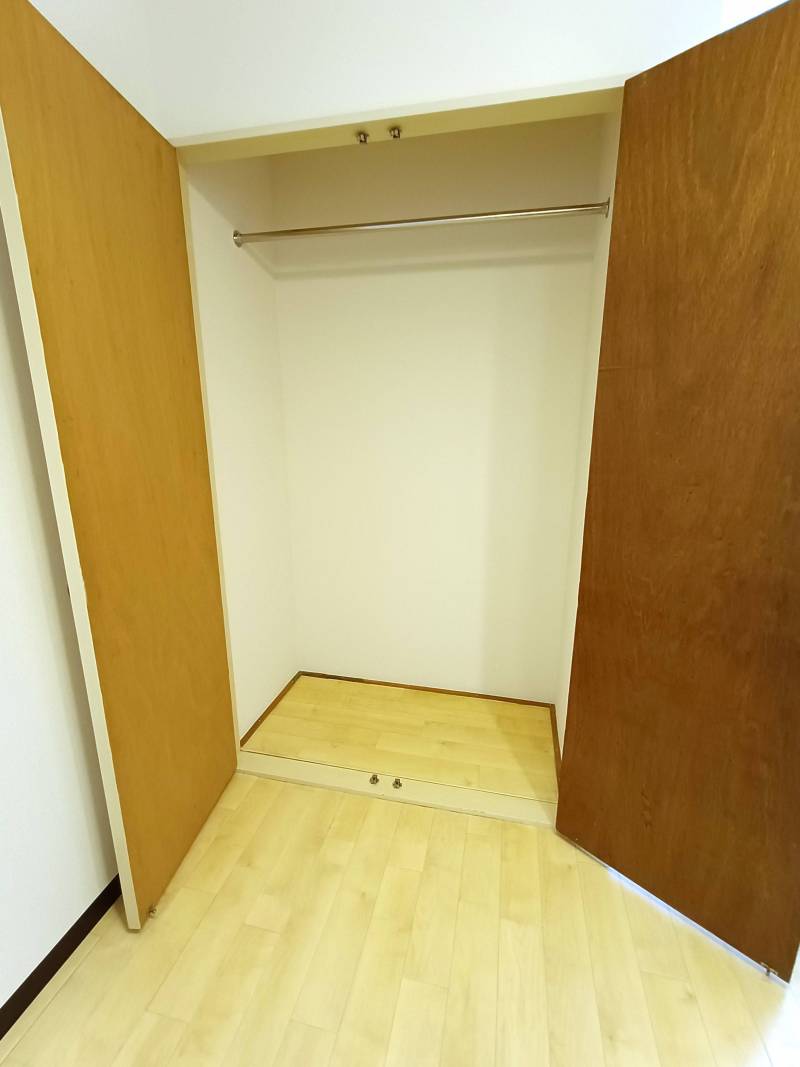 大きなクローゼットです