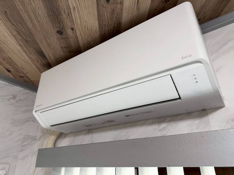 エアコン新品交換済み