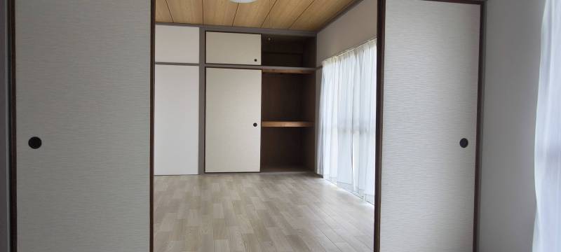 洋室4.5帖&rarr;6帖を見たところ