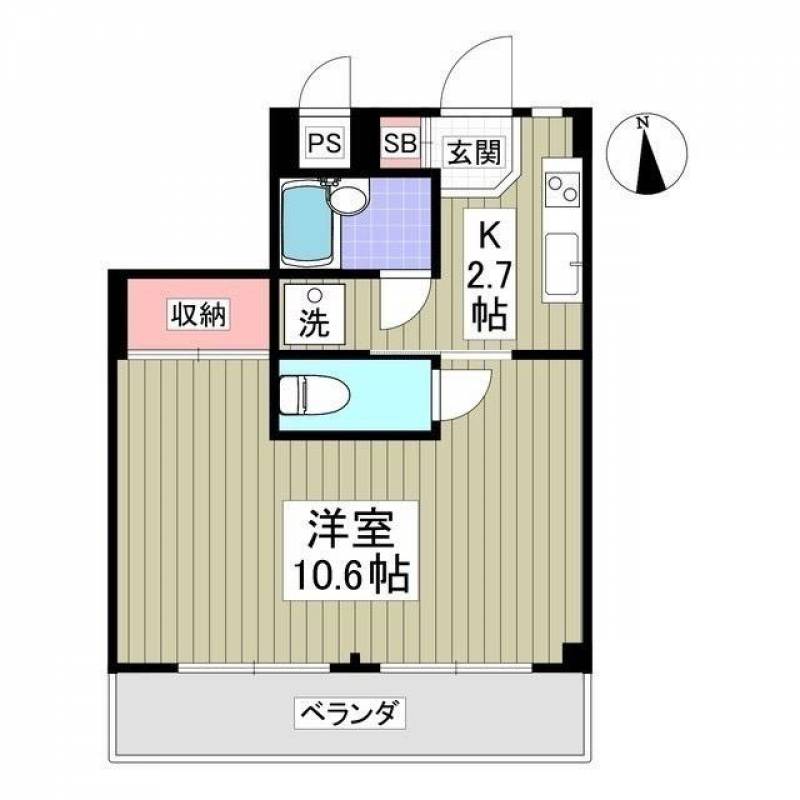 南向き、ゆったりした洋室、BT別！