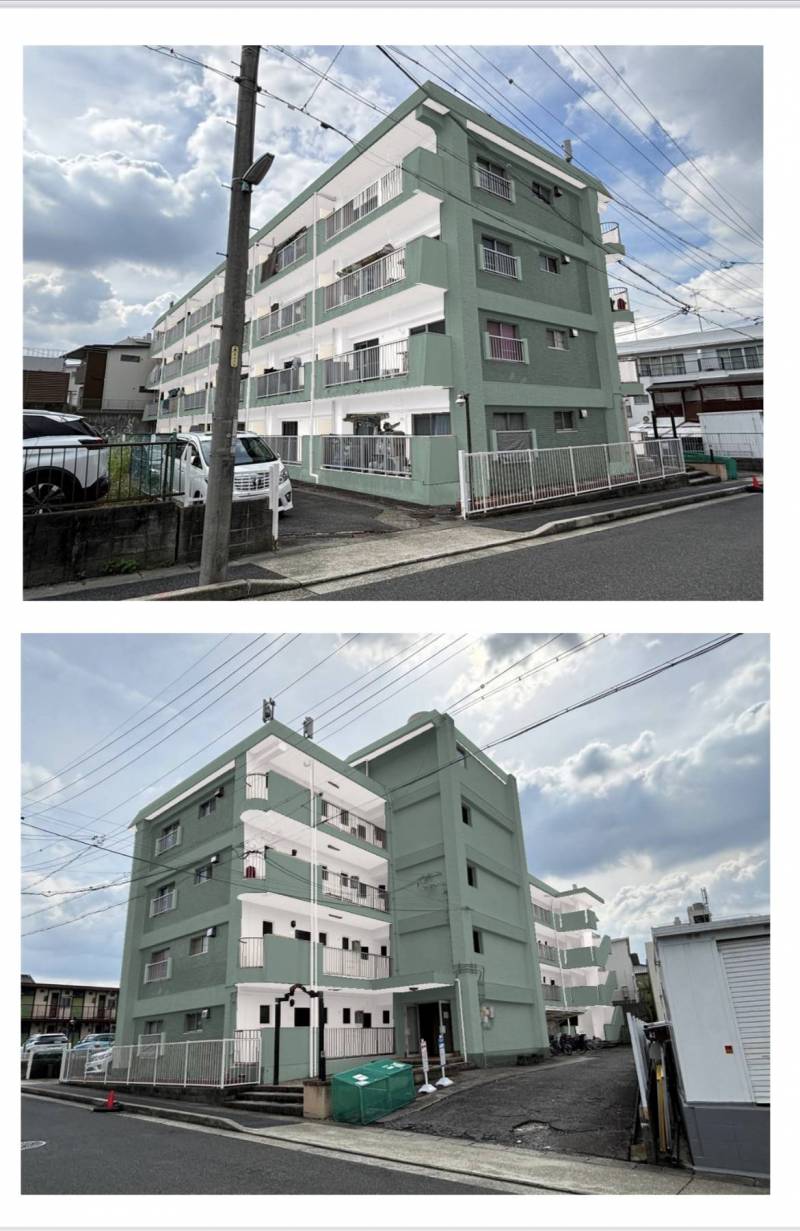 外壁塗装が2025年4月に完了します