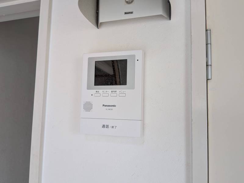 来訪者を確認できるTVモニターホン