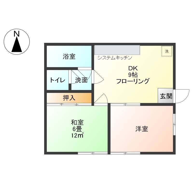 南側は屋根付きバルコニー