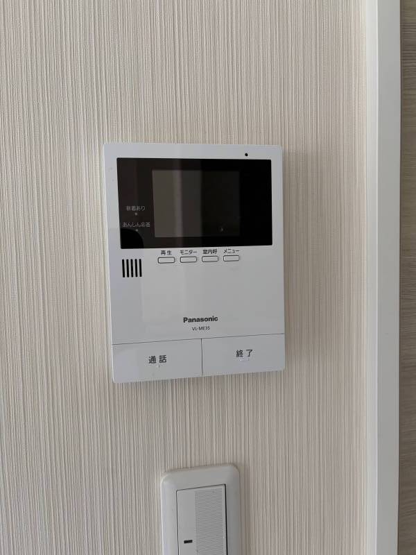 カメラ付インターホンです