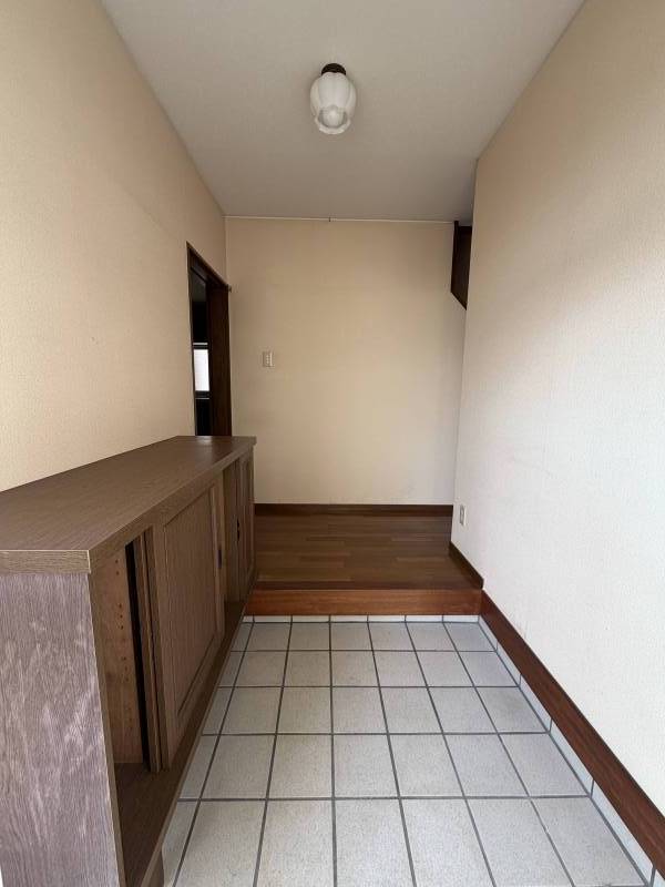 広い玄関にシューズBOX付属