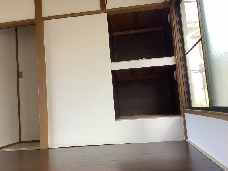 別角度から猫トイレ部分。