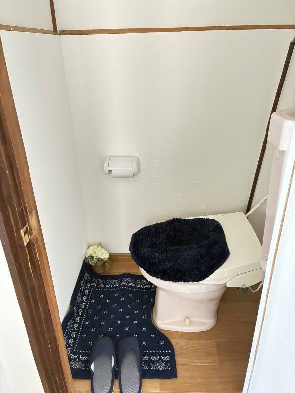 トイレは綺麗に