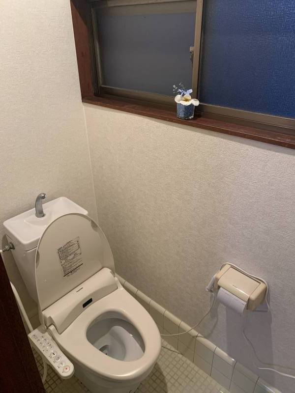 ウォシュレットトイレです！
