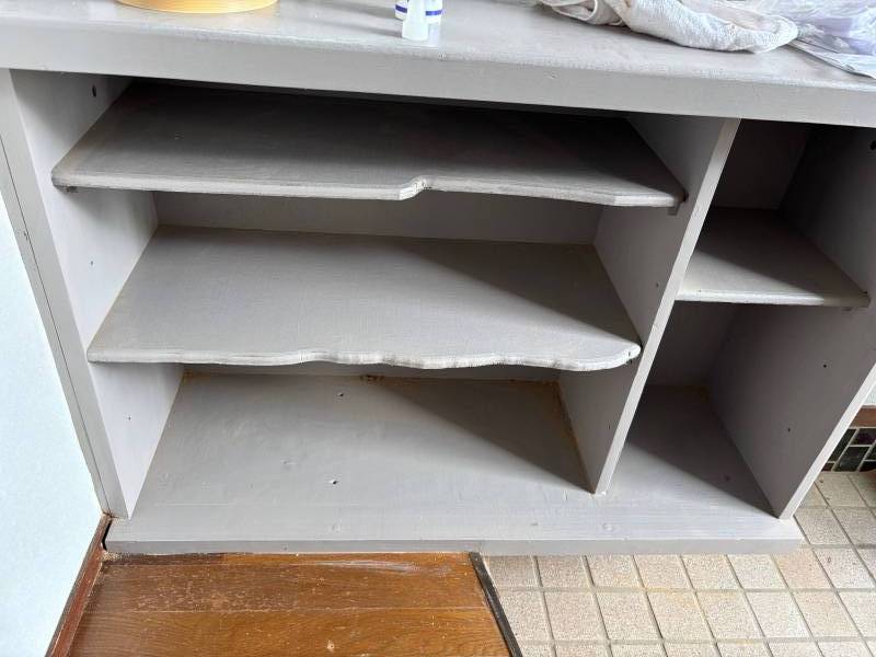 造作のシューズボックス