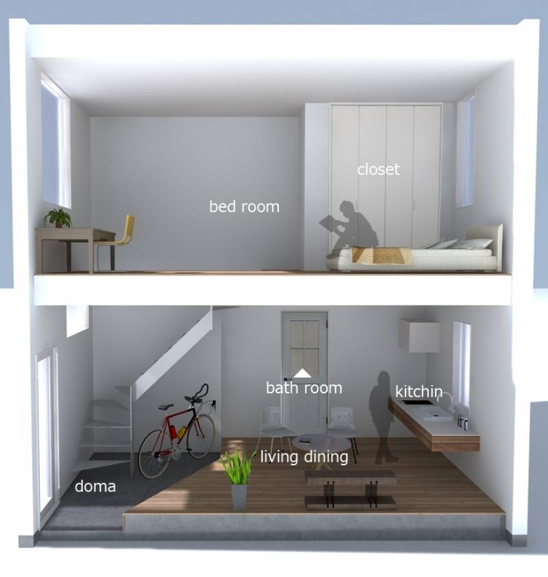 デザイナーズメゾネット！