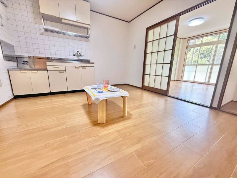 使いやすいキッチン。2口コンロ設置可能です！