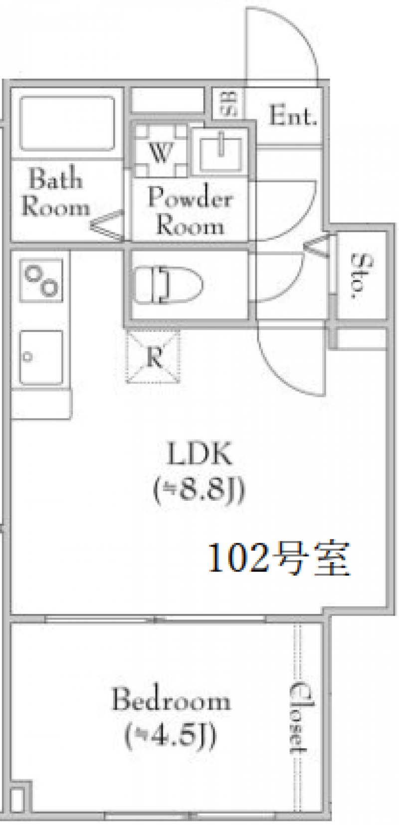 30㎡超の広々とした１LDKです‼️