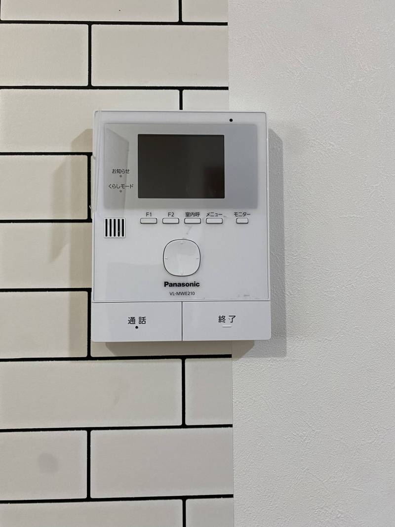 TVカメラ付きのモニターホン