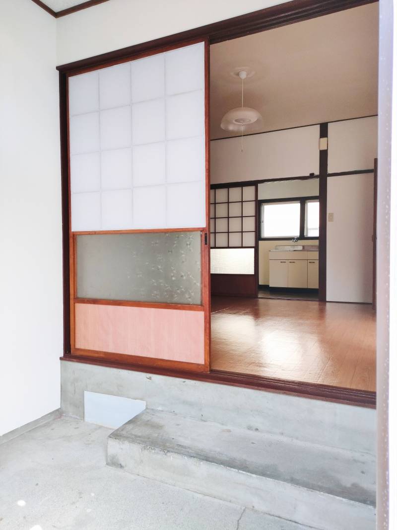 広い玄関