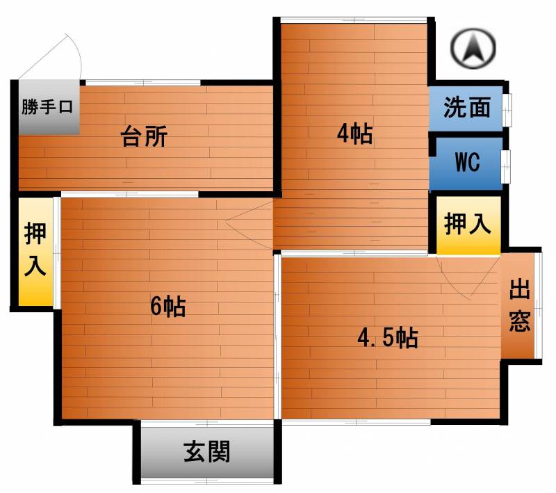 快適な3K間取り