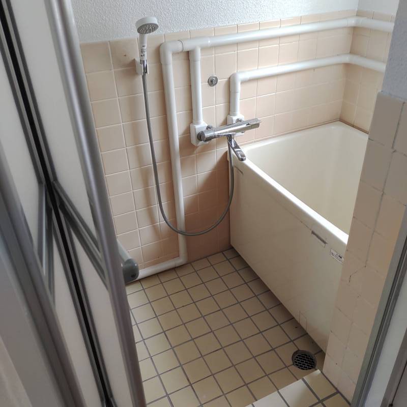 浴室はリフォームしました。