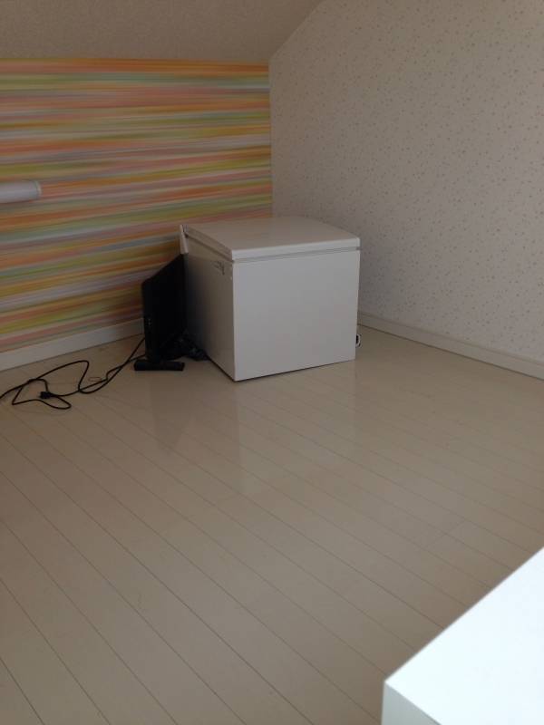 広々ロフト。冷蔵庫おけます