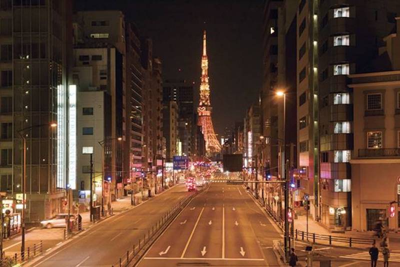 三田/田町駅からの帰り道では、東京タワーを毎日眺められます。