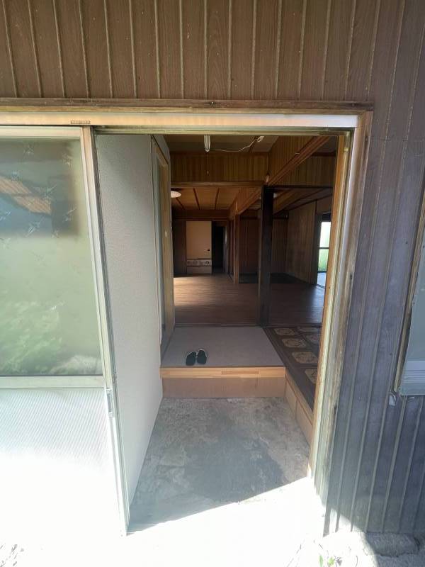 玄関からの眺め