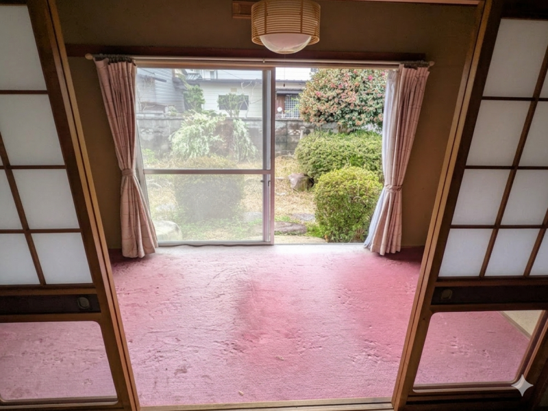 お部屋から眺める景色でゆったり寛げます。