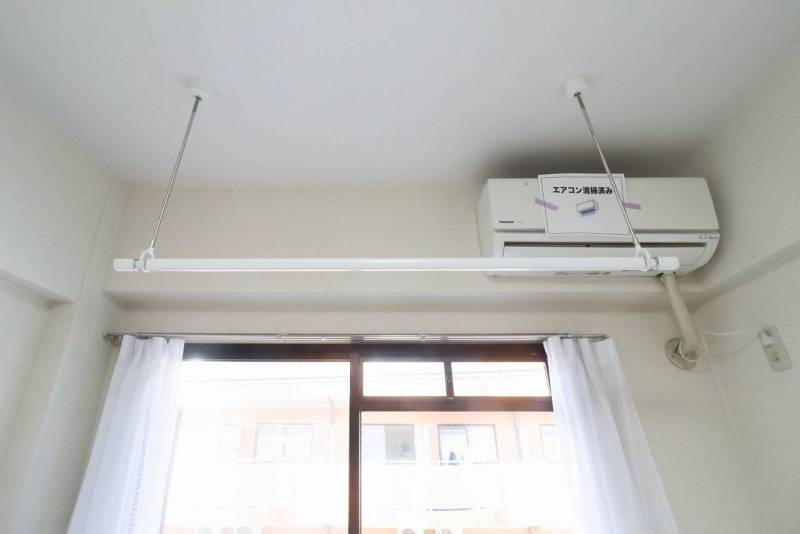 室内干しき有ると花粉付かず雨天気にせずに済む