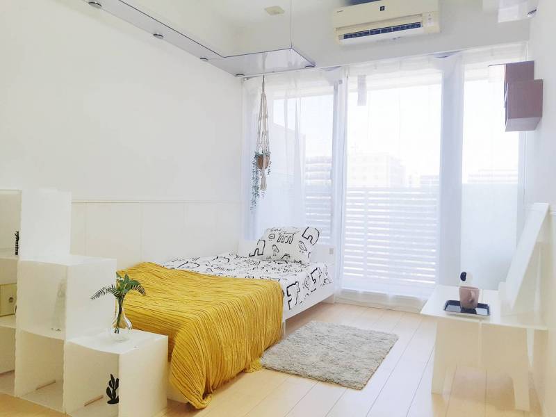 イメージ用段ボール製家具を配置してます♪猫ちゃん用登棚有り！