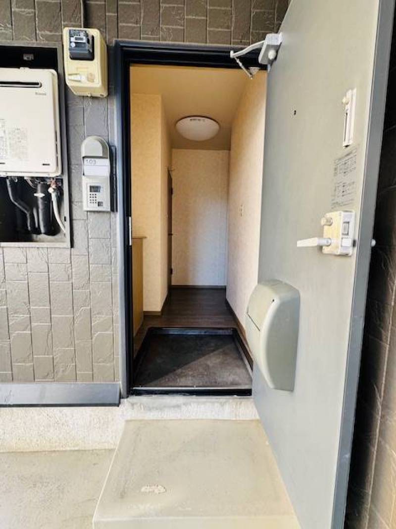 玄関です。
