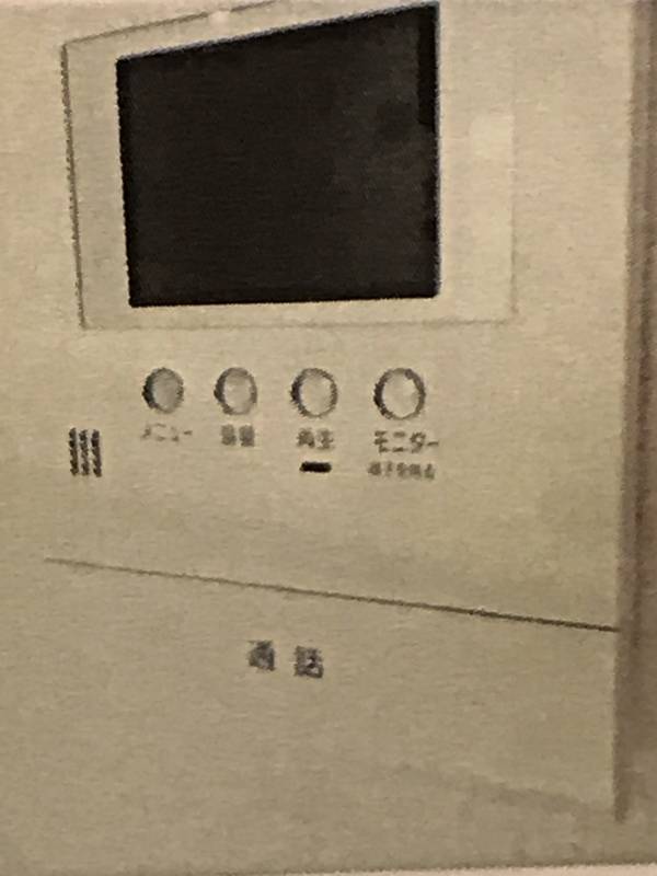 モニター付きインターホン