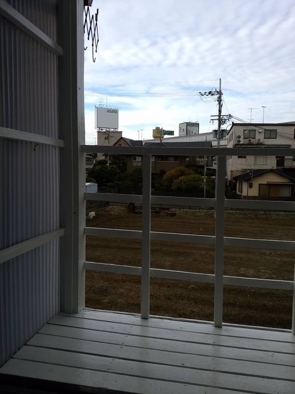 日当たり良好バルコニー