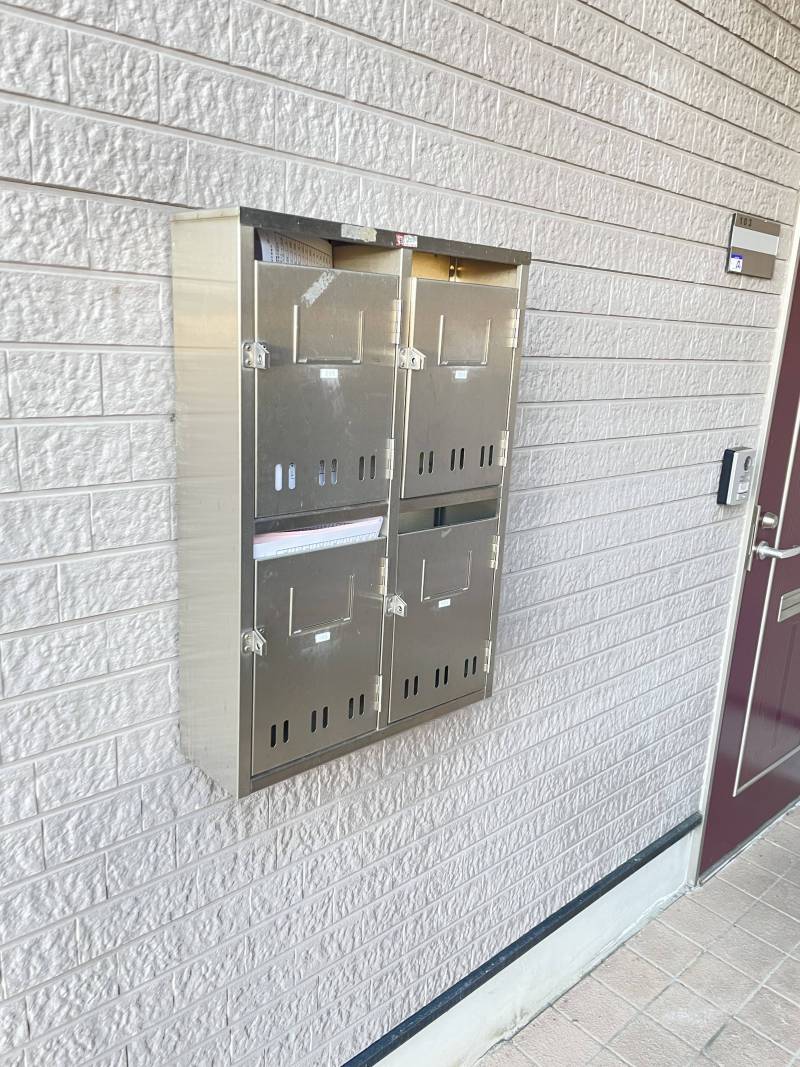 １階に集合ポストを配置！