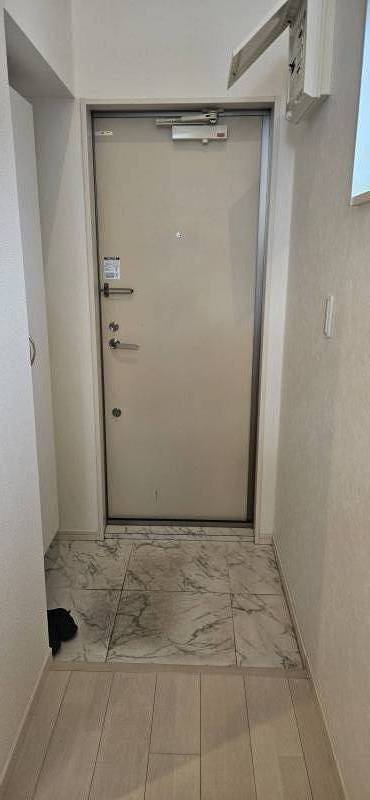 余裕のある広さの玄関