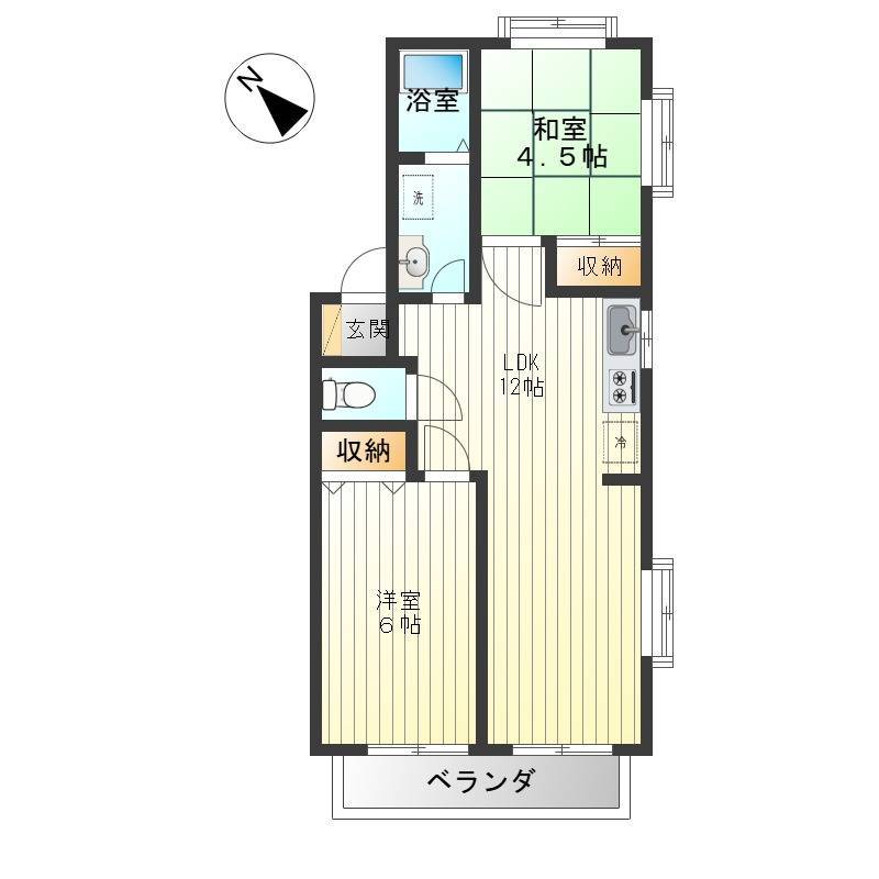 使いやすい間取りです