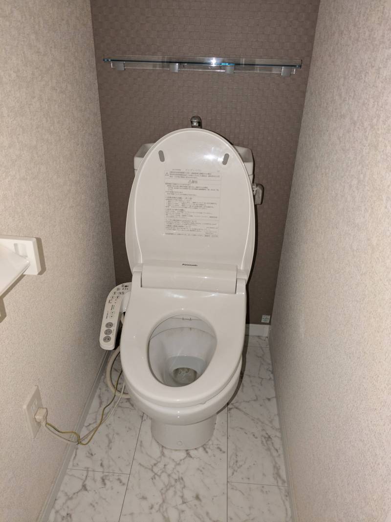 ウォシュレットつき