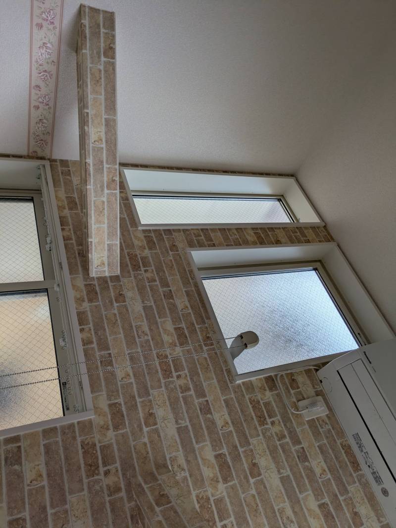 高さがあり開放感たっぷり