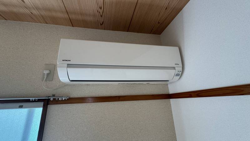 エアコンついてます！