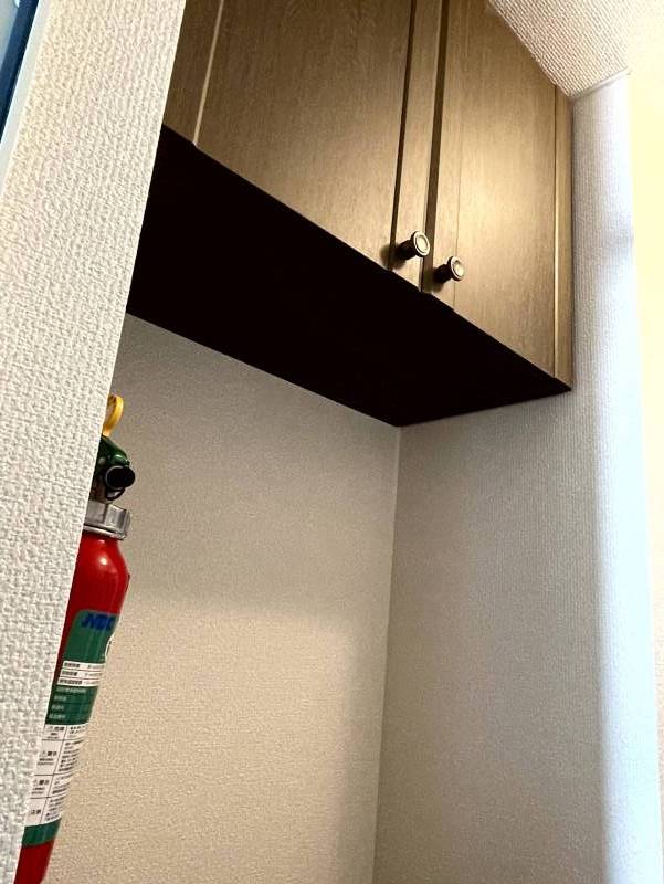 玄関収納上部