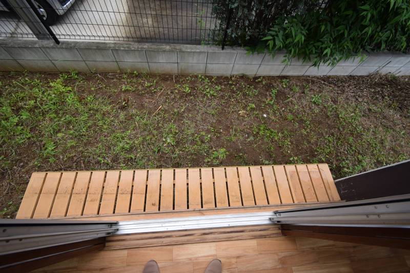 ＬＤＫから、簡単に庭へアクセス可能