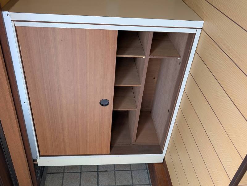 玄関には余裕の靴収納
長靴・ブーツも収容可能