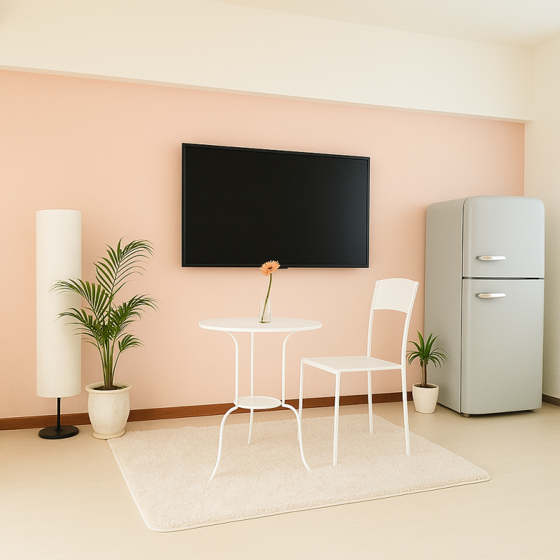 お洒落DK⭐癒しのアクセントクロス+VHS