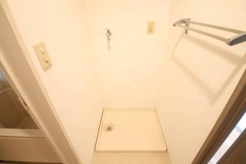 勿論脱衣所に室内洗濯機置き場もあります！