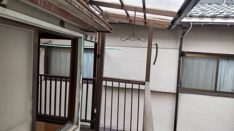 ベランダ正面側