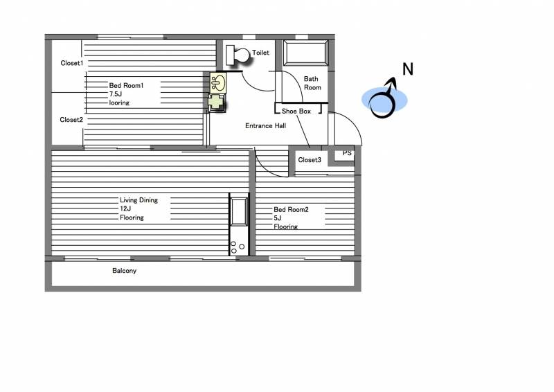 脱衣所のカーテンレールに
カーテンを取り付けられます。