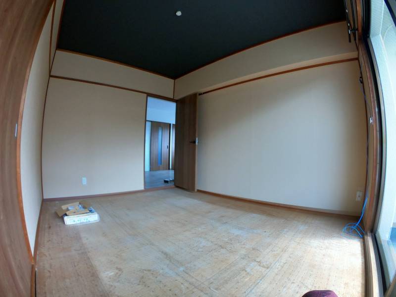 リビング横の和室（画像は10号室のもので準じます）