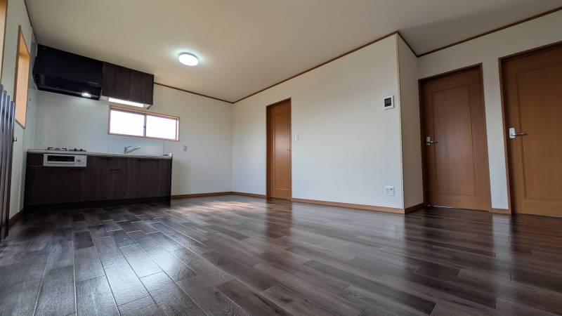 13.2帖の広々LDK。