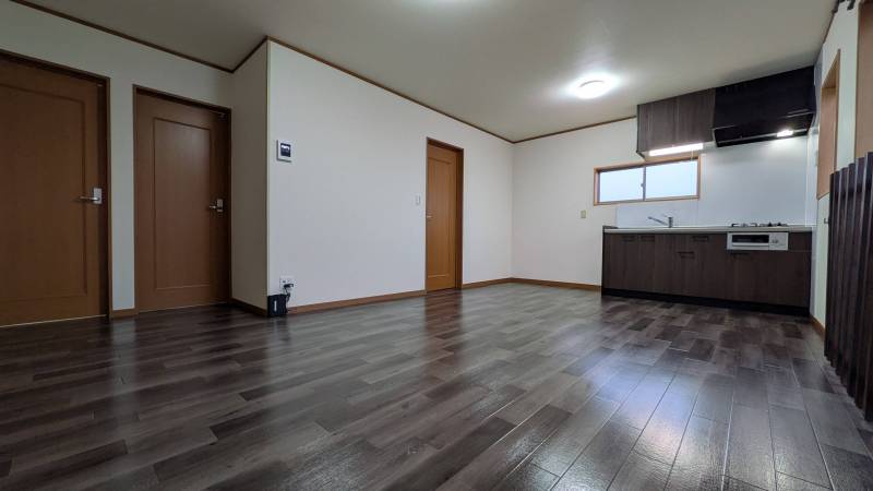 13.2帖の広々LDK。